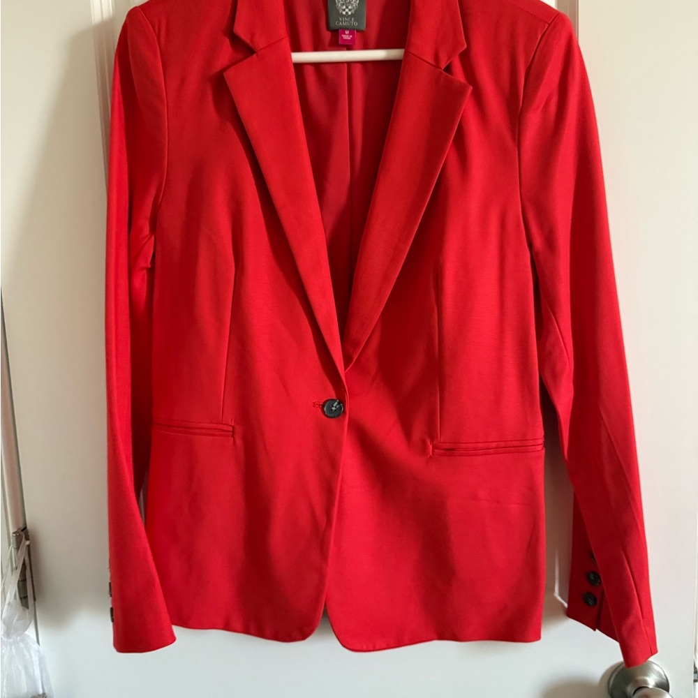 Vince Camuto Bold Scarlet Blazer